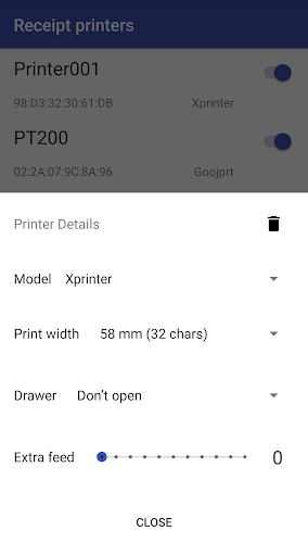 Receipt Printer Driver PC