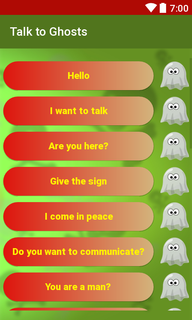 Talk to Ghosts