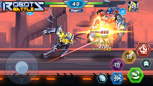 Robots Battle: เกมหุ่นยนต์