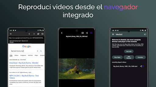 Reproductor MediaX