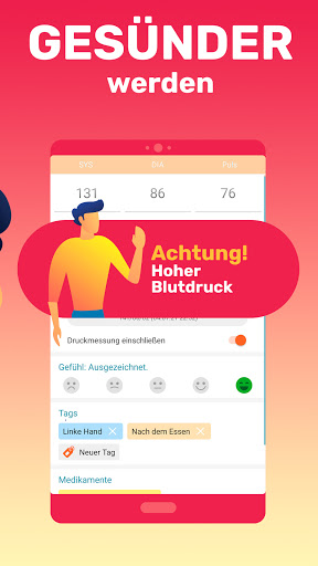 Blutdruck Tagebuch Messen PC