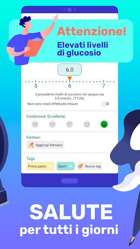 Glucosio－Diario del diabetes PC