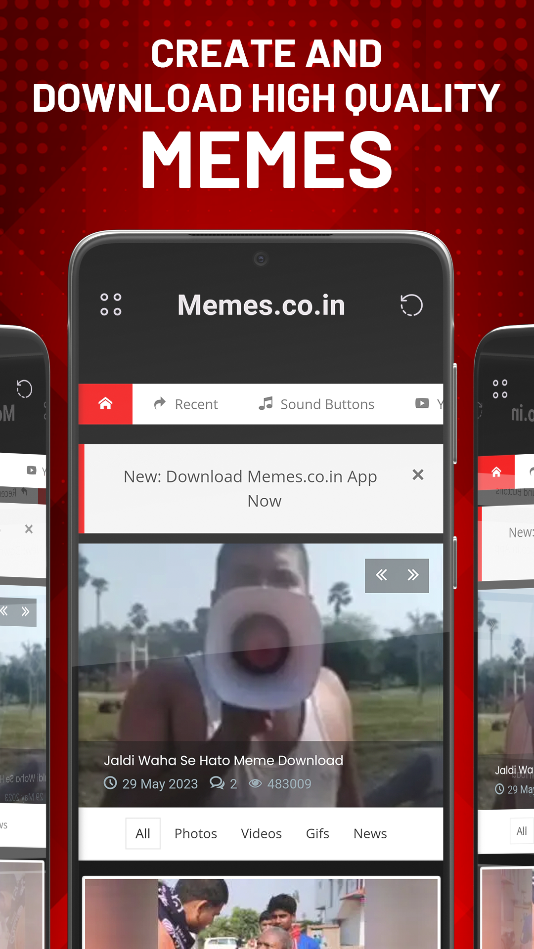 Memes.co.in: Memes Downloader PC