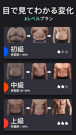 男性用ダイエット - 30日間で体重減少?減量アプリ PC版