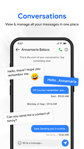 komputer Messages: Messaging SMS App