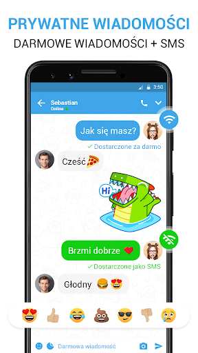 Messenger Wiadomości tekstowe