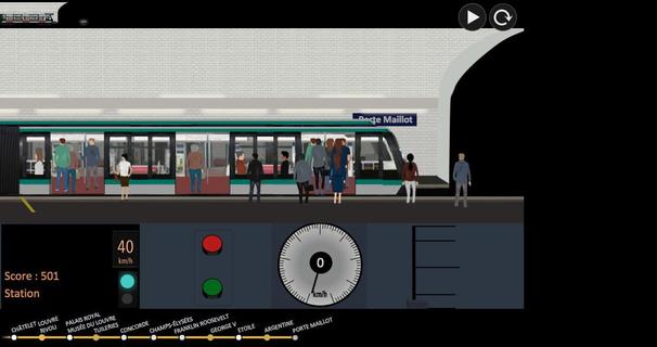 Paris Métro Simulator