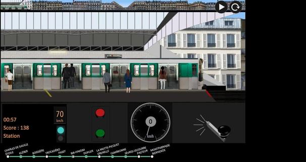 Paris Métro Simulator