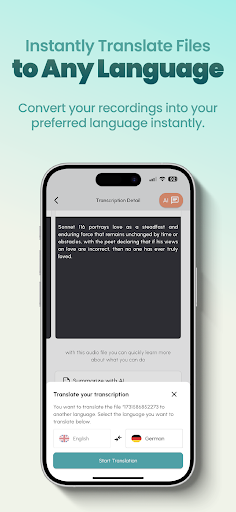 Transcribe: Speech to Text App
