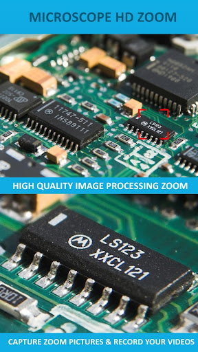 মাইক্রোস্কোপ এইচডি জুম ক্যামের পিসি