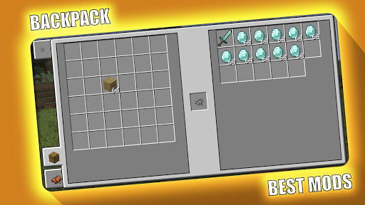 BackPack Mod for Minecraft PE PC