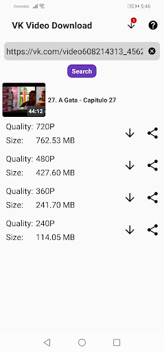 VK Video downloader