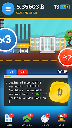 The Crypto Game: Bitcoin minen PC