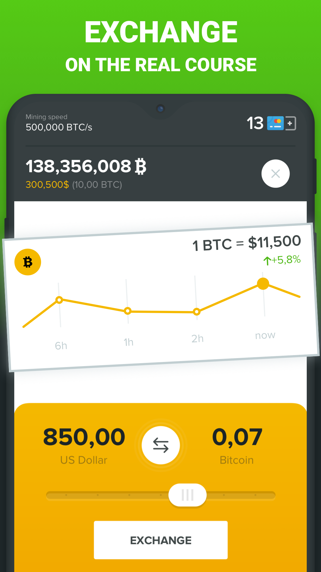 The Crypto Game clicker mining PC