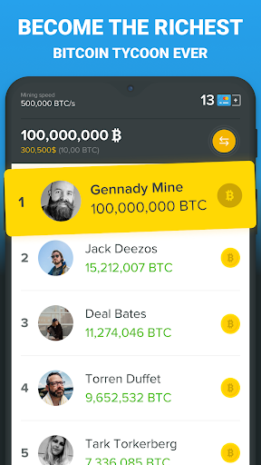 The Crypto Game clicker mining