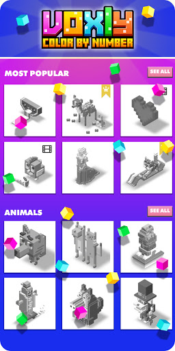 Voxly: 3D Color by Number. PC