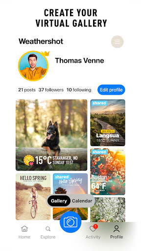 InstaWeather: Your Weathershot PC