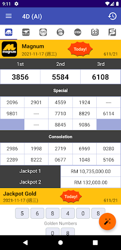 komputer 4D (A.I Prediction)