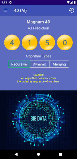 komputer 4D (A.I Prediction)