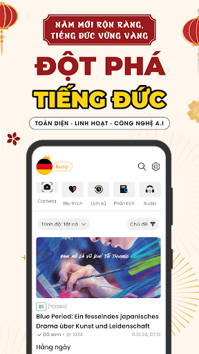 Todaii: Tự học Tiếng Đức A1-C1 PC