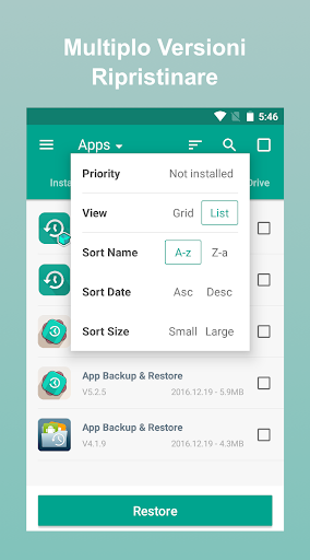 App Backup Restore Transfer