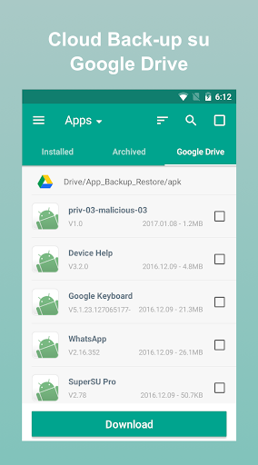 App Backup Restore Transfer