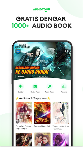 komputer AudioToon: Audio book, Podcast