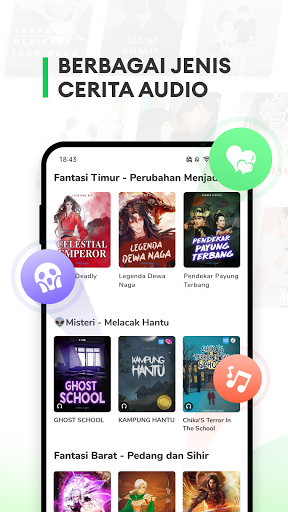 komputer AudioToon: Audio book, Podcast