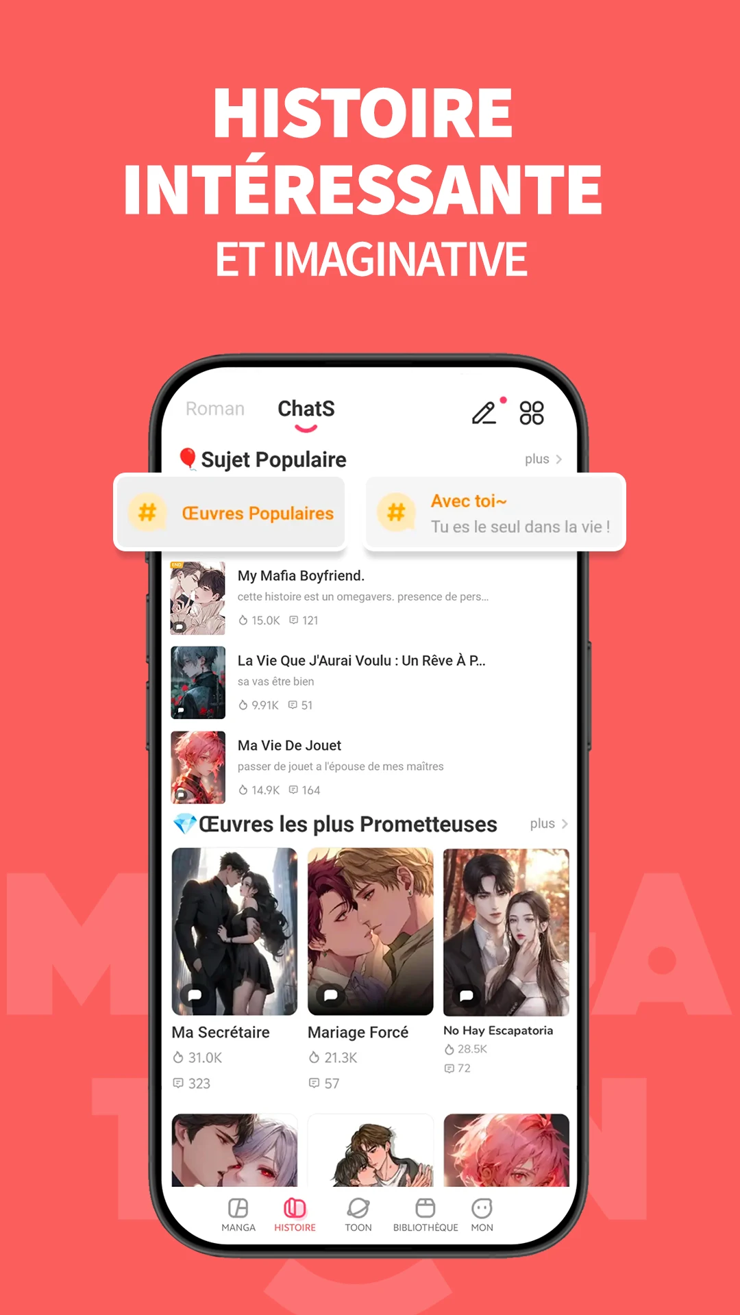 MangaToon:BD colorées en ligne PC