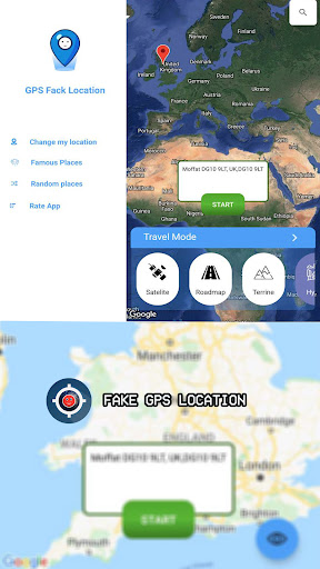 Fake GPS location App পিসি