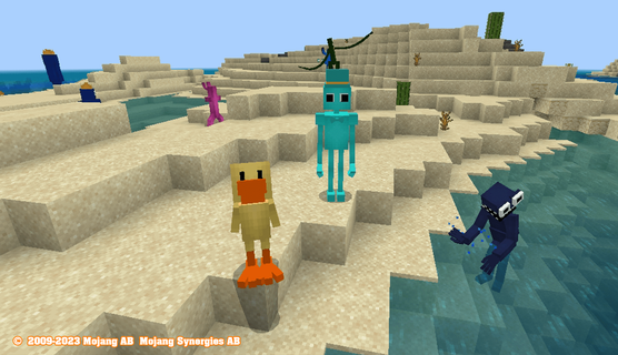 rainbow friends for minecraft PC