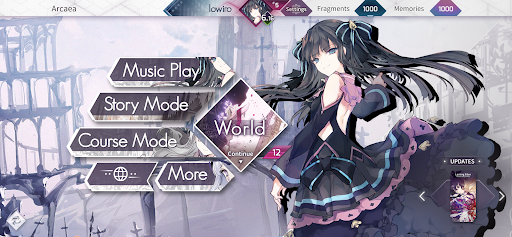 Arcaea الحاسوب