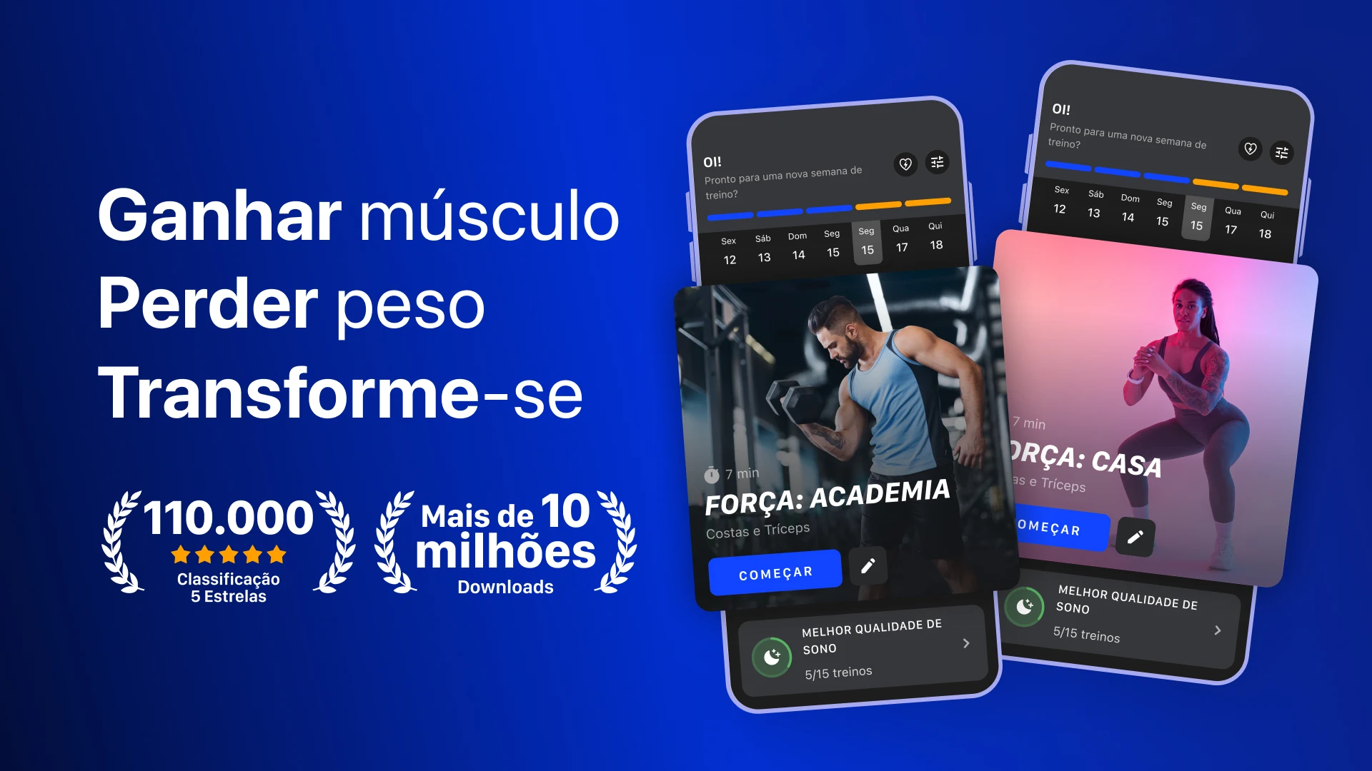 Muscle Booster: Exercícios em casa e na academia para PC