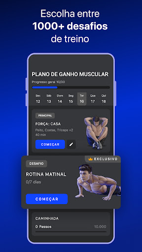 Muscle Booster: Exercícios em casa e na academia