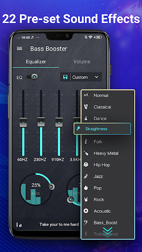 ညီမျှခြင်း- Volume Booster&ဘေ့