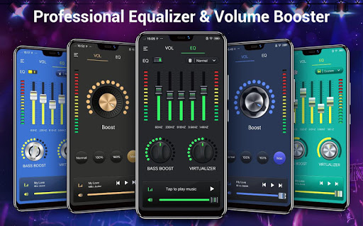 Equalizer & Bass Booster - Music Volume EQ