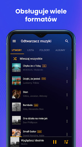 Odtwarzacz muzyki, muzyka play PC