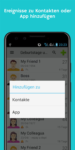 Geburtstage und Ereignisse PC