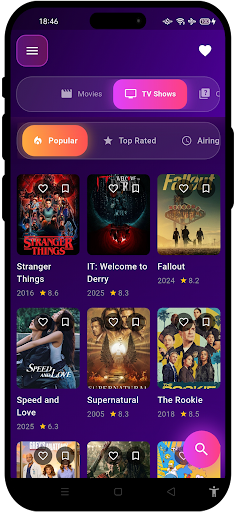TV Finder : Peliculas y series PC