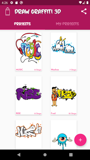 Cara menggambar grafiti 3D PC