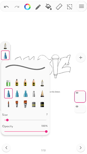 Cara menggambar grafiti 3D PC