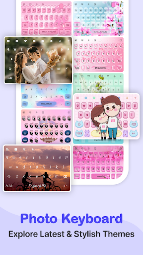 komputer Photo Keyboard Themes, Emojis