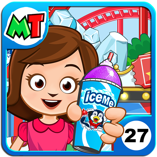 My Town: ICEME مدينة الملاهي الحاسوب