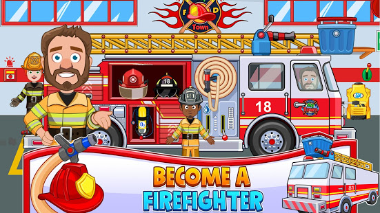 Fireman, Firefighter & Fire Station Game for KIDS PC