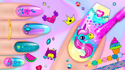 Girls Nail Salon Game:Nail Art PC