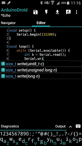 ArduinoDroid - Arduino/ESP8266 PC