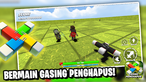 Simulator Gasing Penghapus 3D