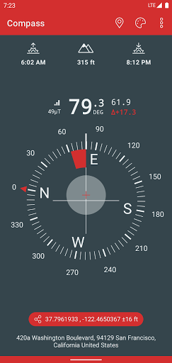 Just a Compass (Free & No Ads)