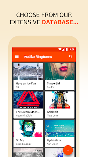 Audiko: ringtones, notificatio PC