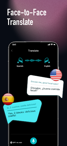 komputer BitDynamic : AI Live Translate